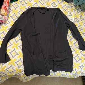 Torrid Charcoal Ribbed Knit Top